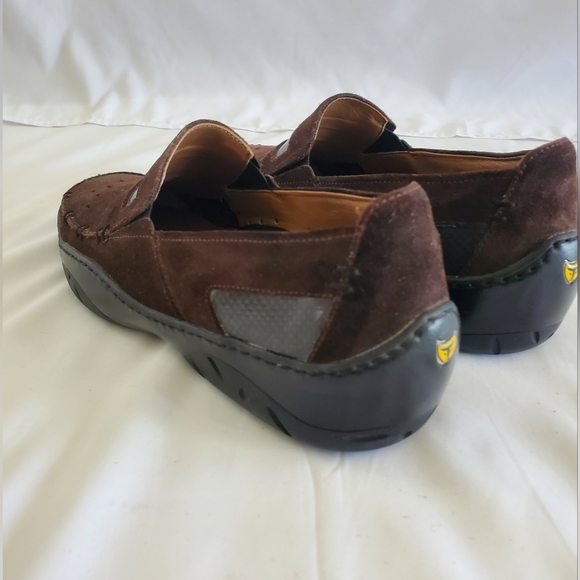 Luxury Michael Toschi Mens Slip on Suede Shoes. Size: 8. Excellent Condition - Picture 5 of 7